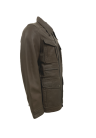 Herren Lederjacke FERRY NZ Lammnappa dunkelbraun 02 - Lederbekleidungsversand