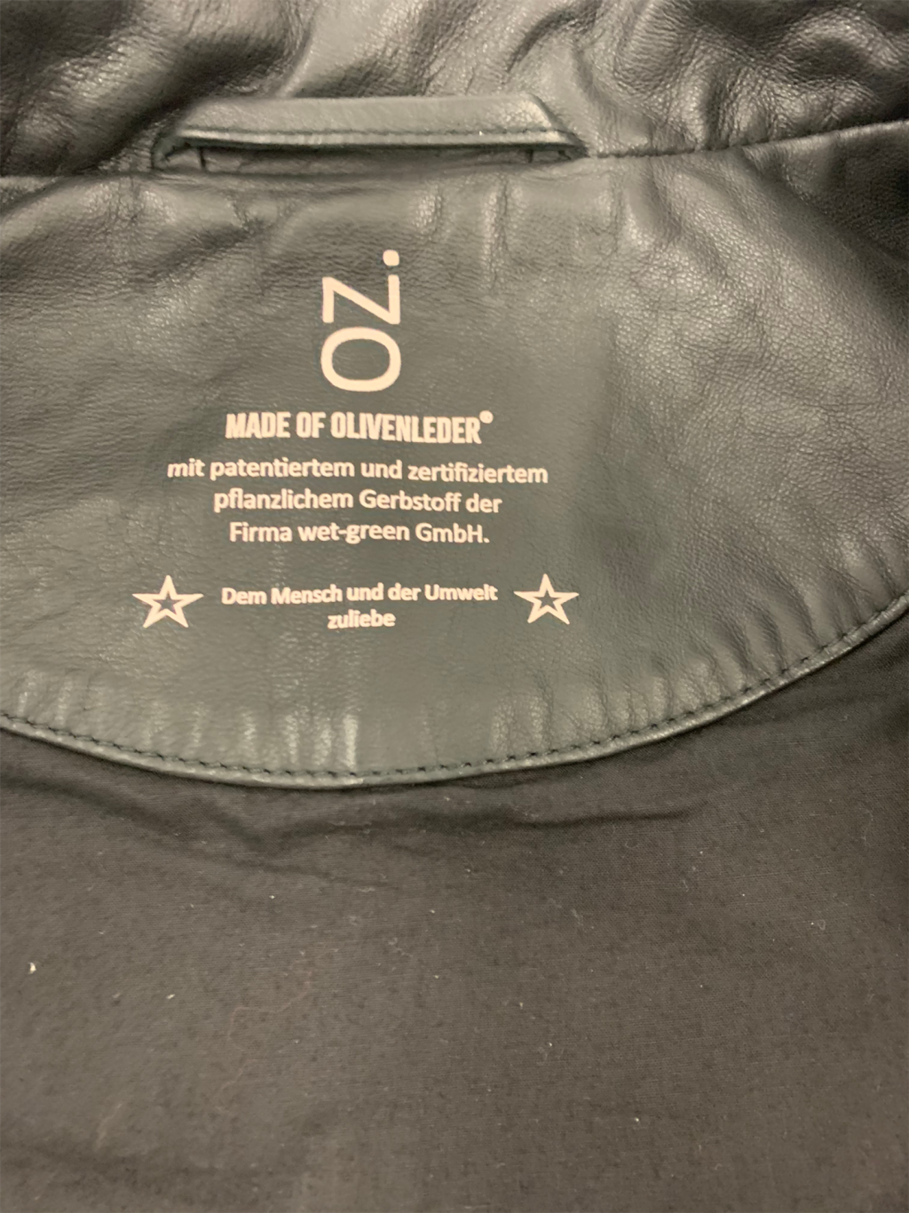 Lederjacke LUKE Olivenelder schwarz 07 - Lederbekleidungsversand