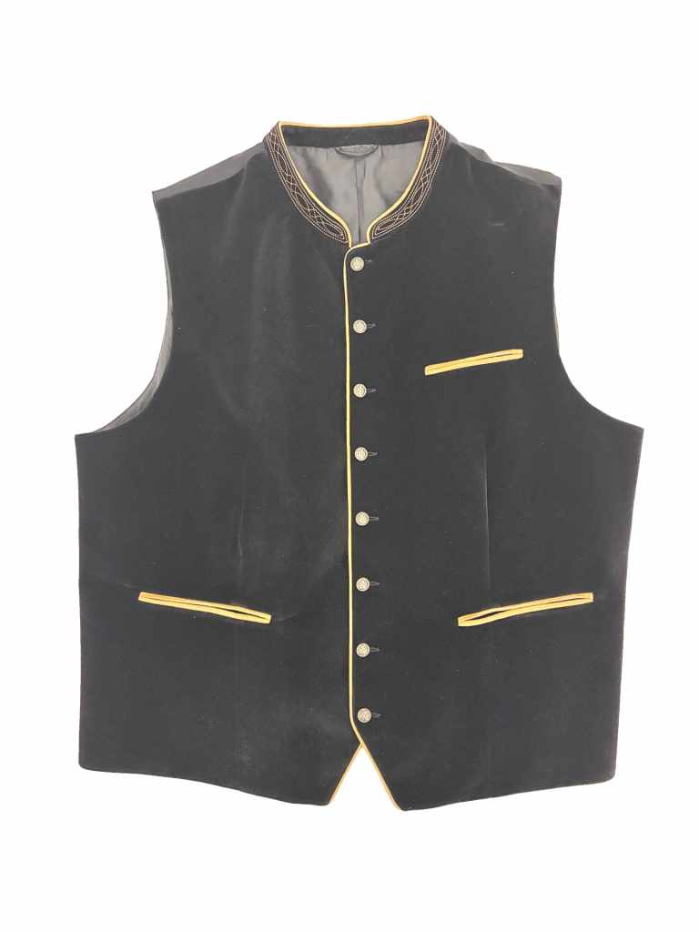 Herren Samtweste ALOIS SCHWARZ 02