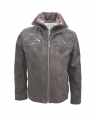 Herren Lederjacke 521 Porcvelours Acryl dunkelbraun 10129 50 01