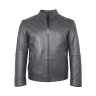 Herren Lederjacke Lammnappa schwarz - Modell LARS