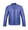 Herren Lederjacke kaufen - Modell J536 Lammnappa BLAU