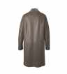 Herren Lammfellmantel Dunkelbraun M547 03