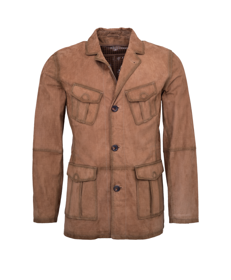 Herren Lederjacke kaufen - Modell MAXY Ziegenvelours