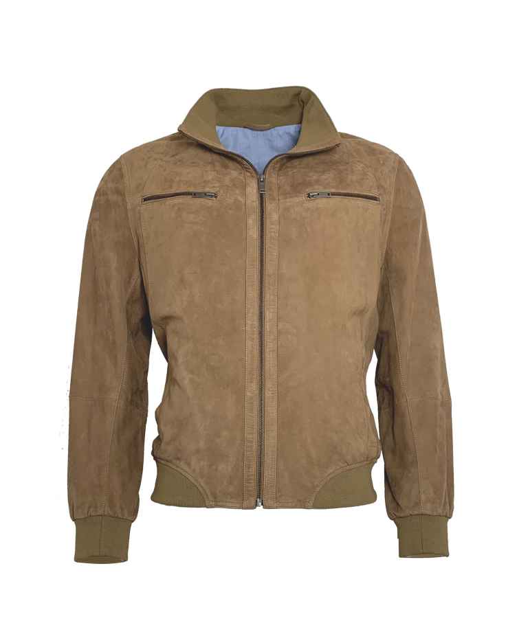 Lederblouson Louis sand