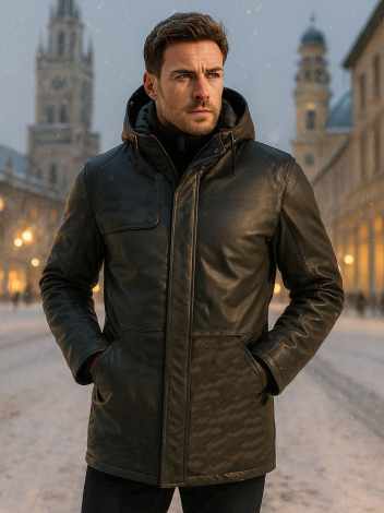 A stylish male model JAMES