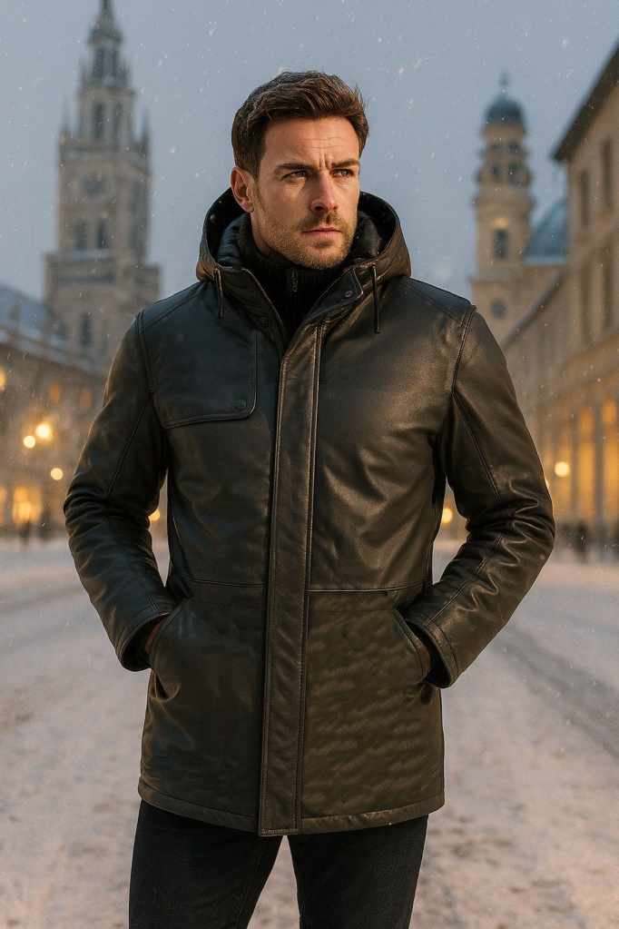 A stylish male model JAMES