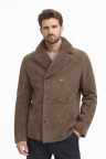 Herren Lammfelljacke - Modell SAMUEL Farbe Mocca