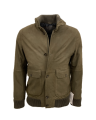 Herren Lederjacke Ziegennubuk schlamm kaufen - Modell RAY